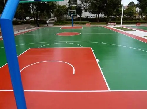 渝北球场地面翻新,裂缝修重要性